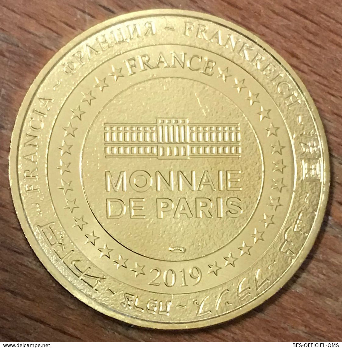 63 CLERMONT-FERRAND RUGBY ASM STADE MICHELIN MDP 2019 MÉDAILLE MONNAIE DE PARIS JETON TOURISTIQUE MEDALS COINS TOKENS - 2019