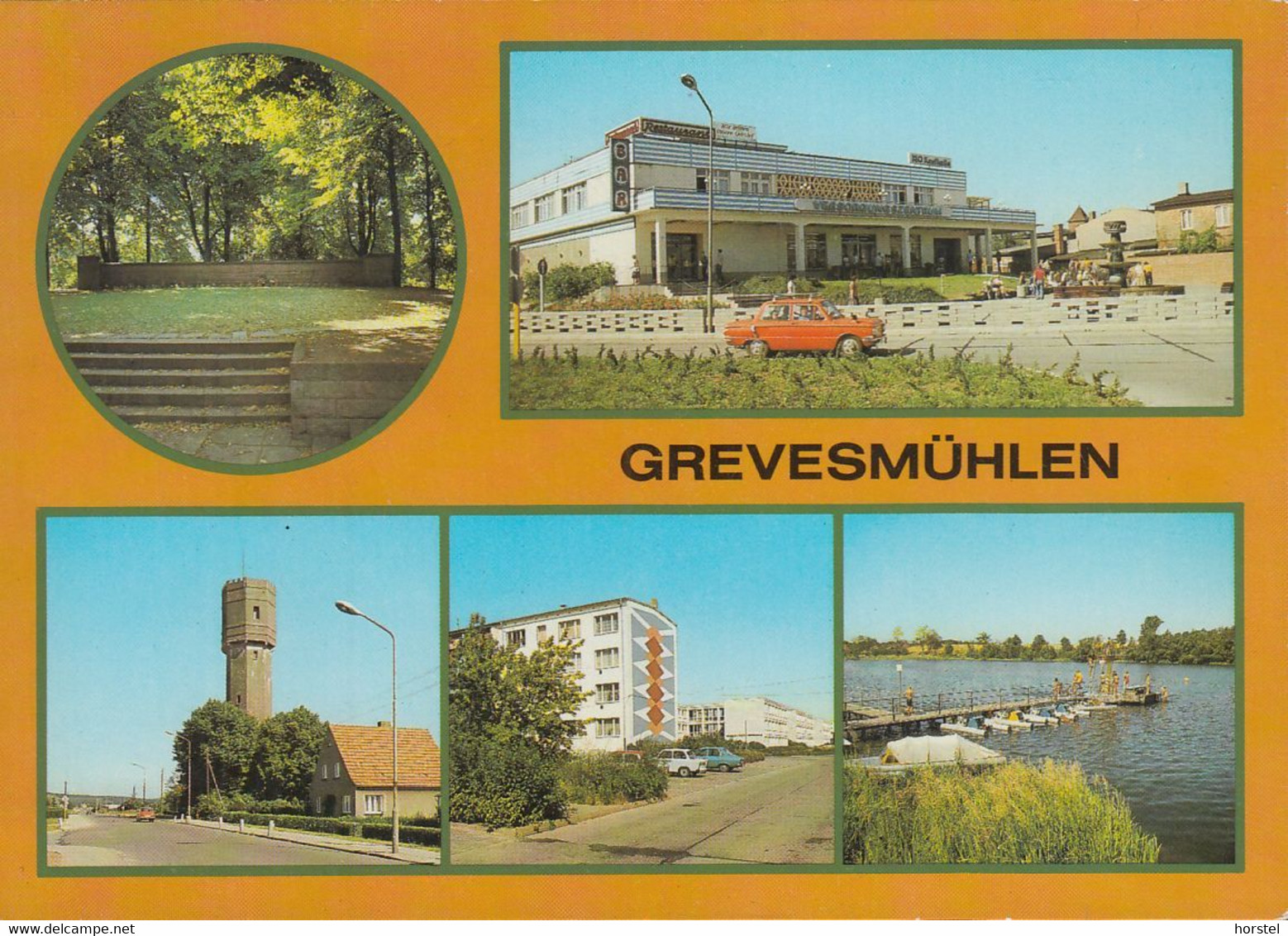 D-23936 Grevesmühlen - Einkaufszentrum - Neubaugebiet - Wasserturm - Car - Saporoshez - Grevesmuehlen