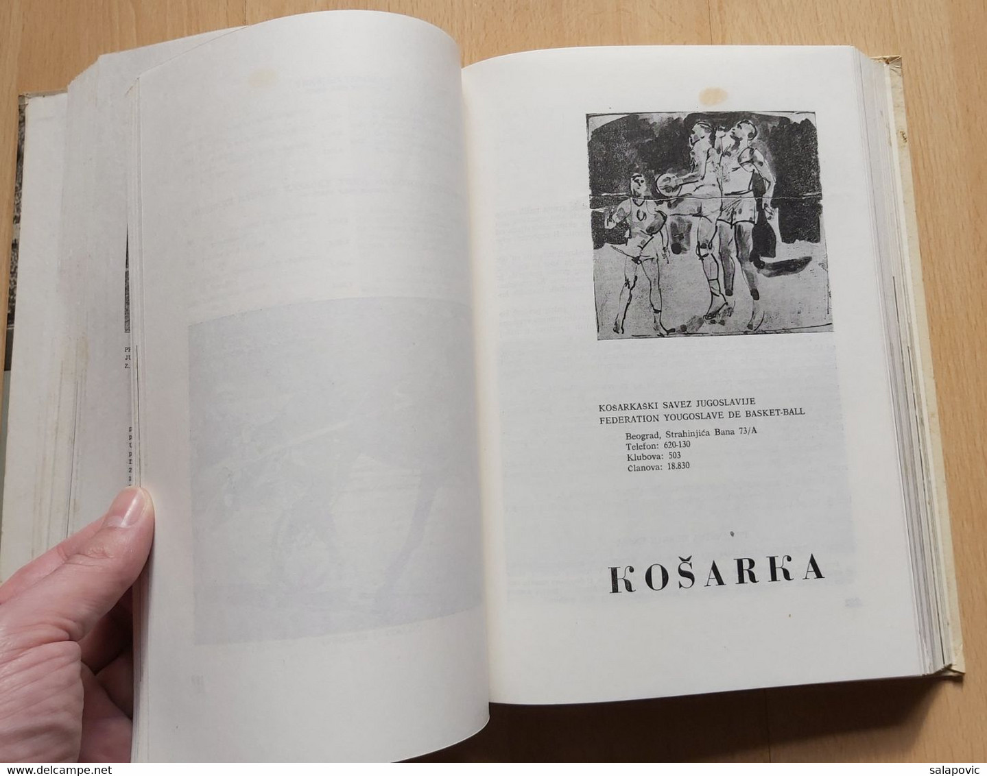 Almanah Jugoslovenskog sporta 1943 - 1963  Almanac of Yugoslav Sports