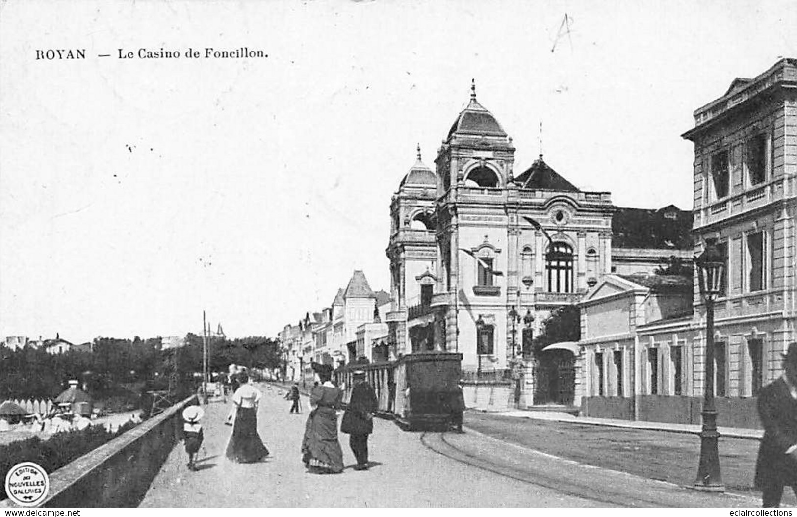 Tramway De La Grande Côte          17       Royan   Tram. Le Casino De Faucillon   -  2 -- (voir Scan) - Otros & Sin Clasificación