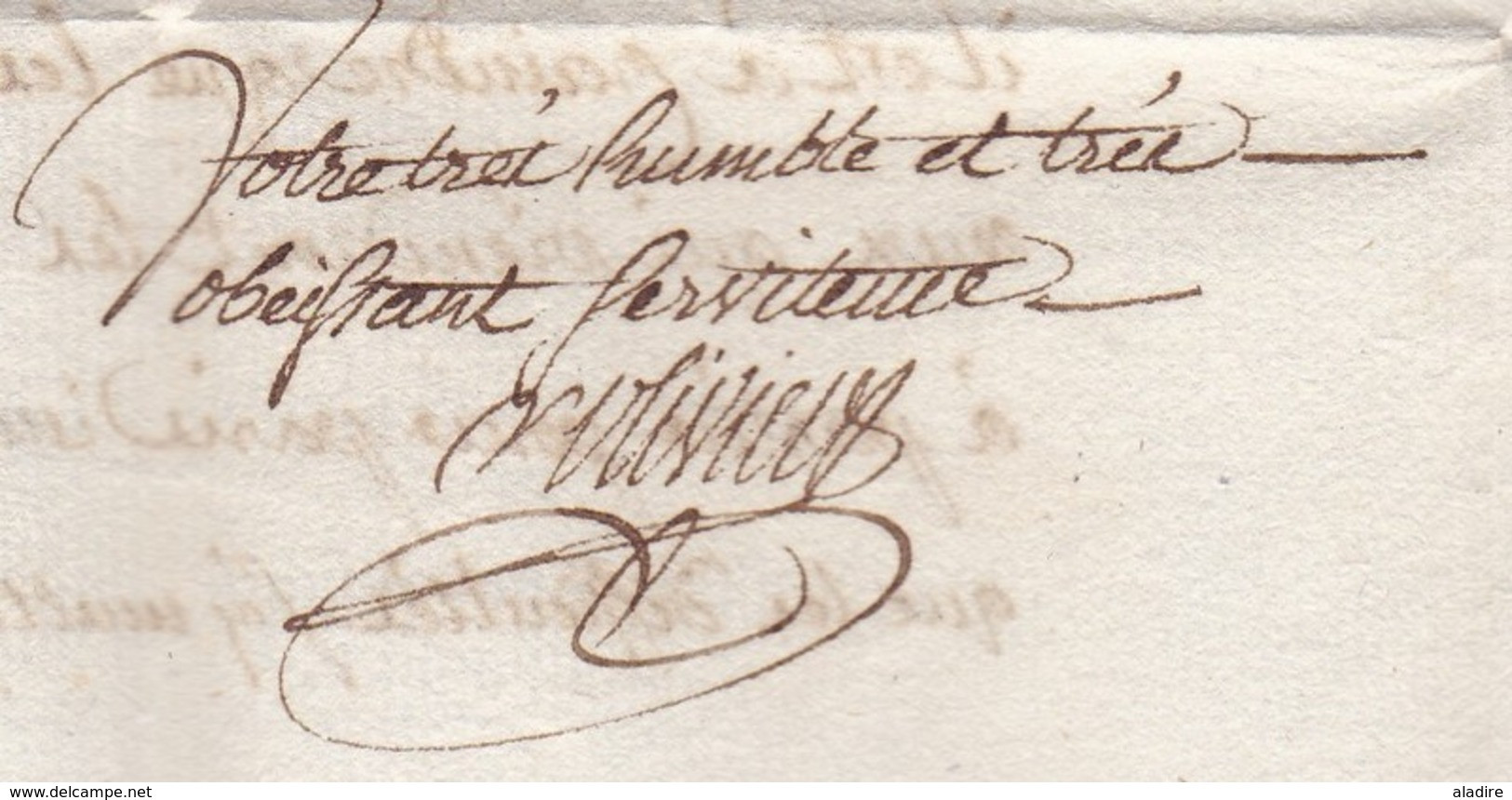 1791 - Marque Postale AGDE, Hérault Sur Lettre Avec Correspondance De 2 P. Vers Montpellier, Hérault - Règne Louis XVI - 1701-1800: Voorlopers XVIII