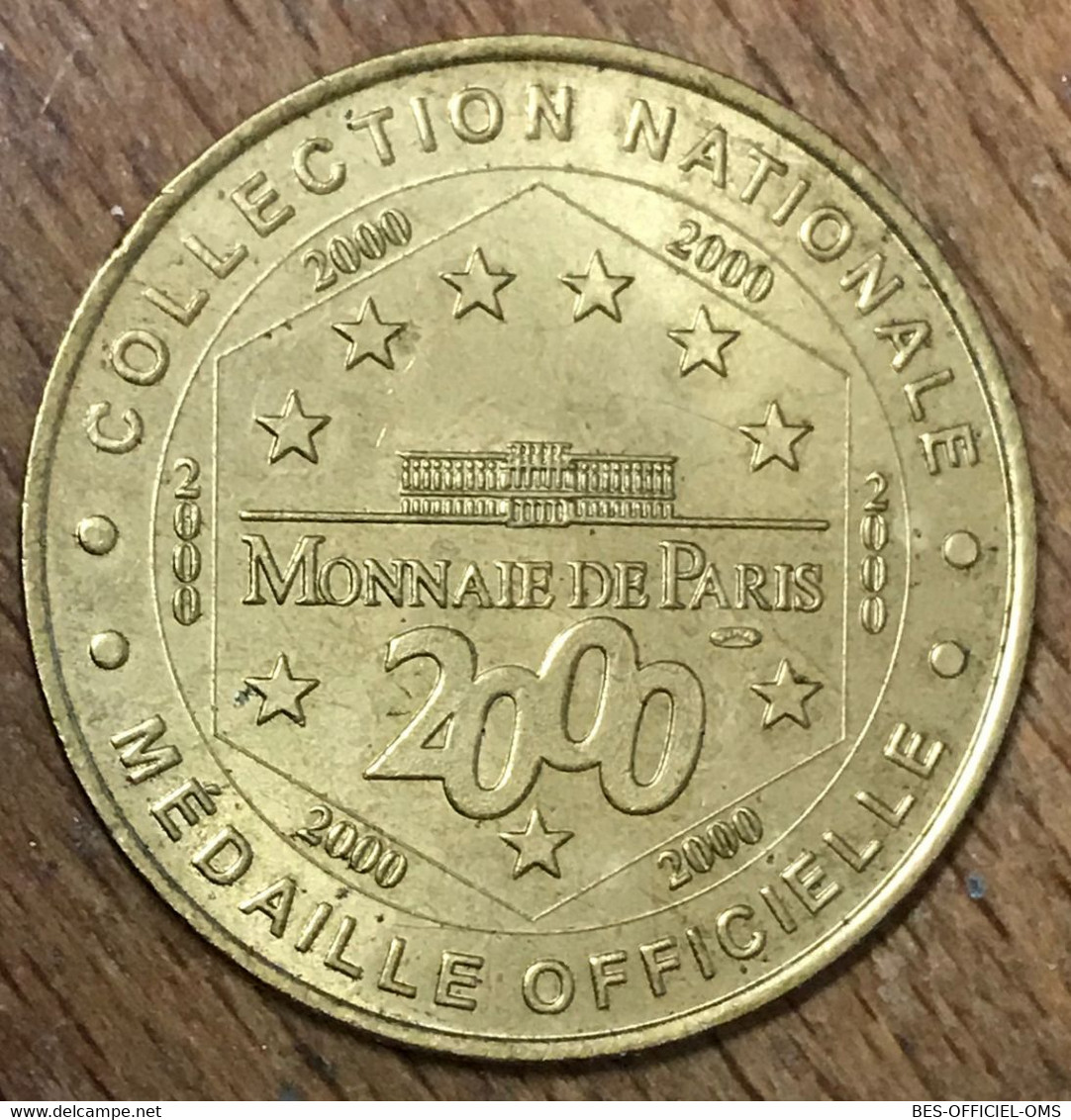 75004 NOTRE DAME DE PARIS VIERGE À L'ENFANT MDP 2000 MÉDAILLE MONNAIE DE PARIS JETON TOURISTIQUE MEDALS TOKENS COINS - 2000