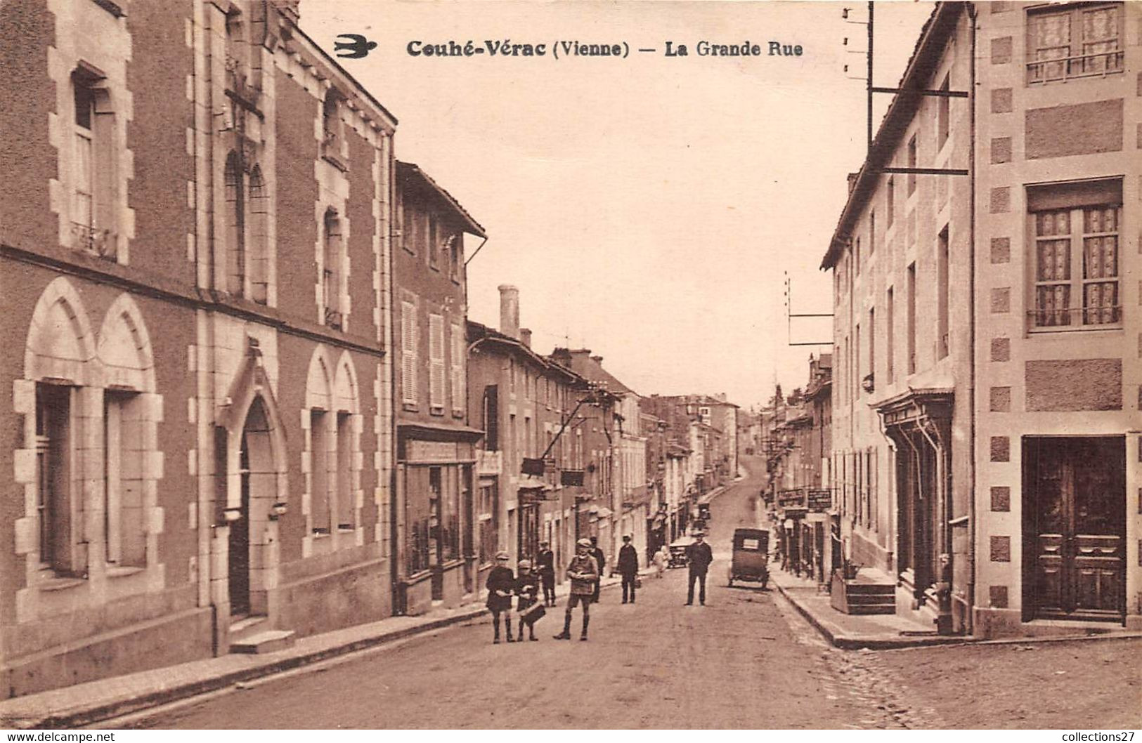 86-COUHE-VERAC- LA GRANDE RUE - Couhe