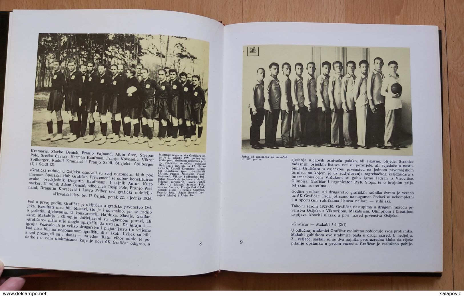 SD Grafičar Osijek 1926-1981, D. Kerže Croatia football Club - Books