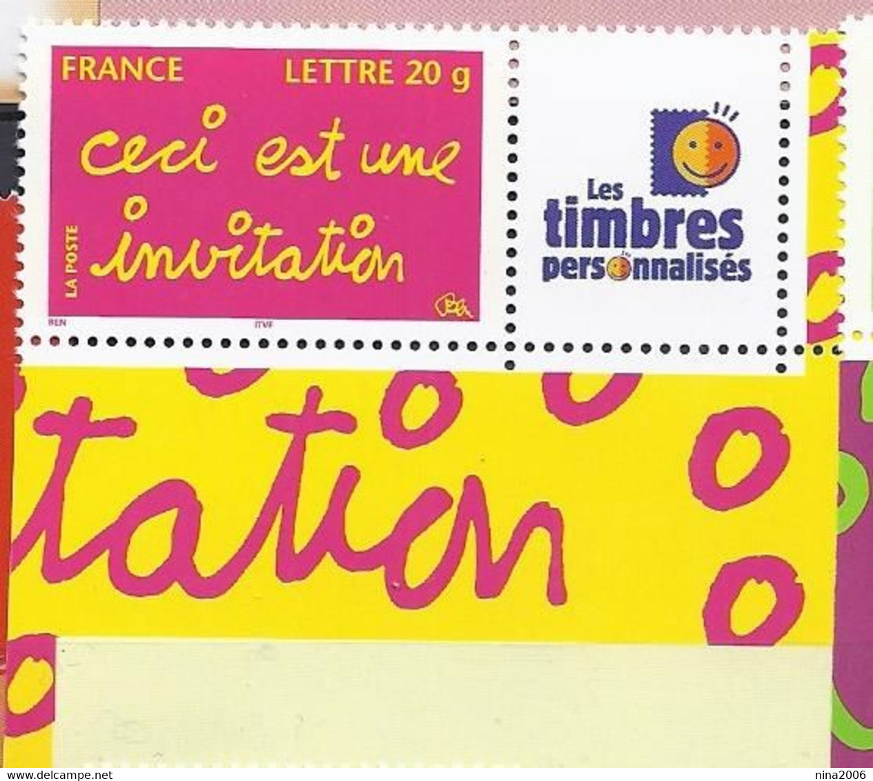 Francia/France/Frankreich 2005 Invito / Einladung / Invitation - Other & Unclassified