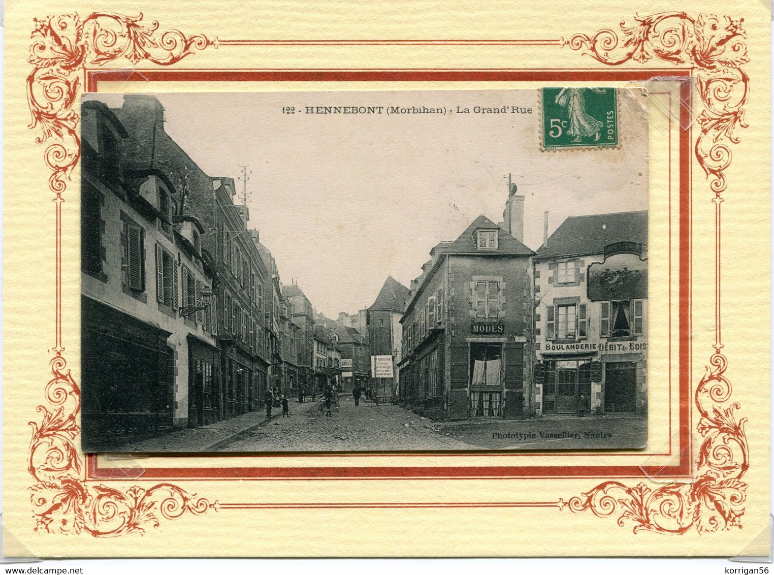 HENNEBONT ***  LA GRAND' RUE  *** - Hennebont