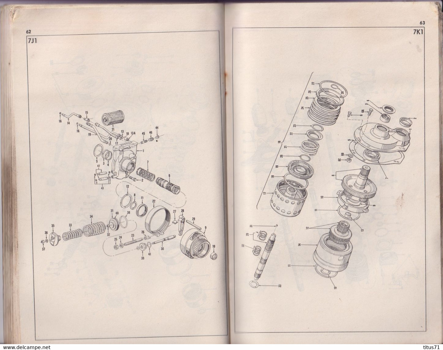 Catalogue De Pièces Et Plans Des Tracteurs Agricoles Ford Dexta Et Super Dexta - Etat D'usage En Garage - 1965 - Machines