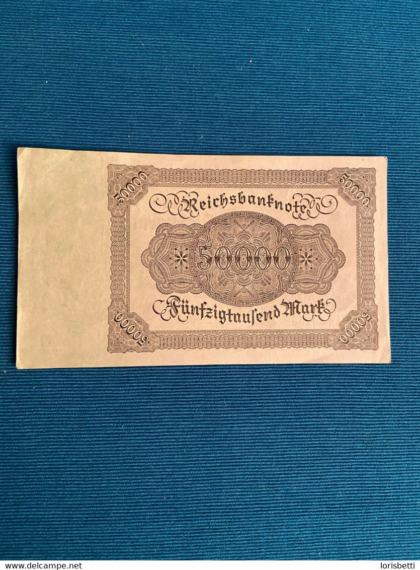 Banconota Germania 1922 Reichsbanknote 50000 Mark - Non Classés