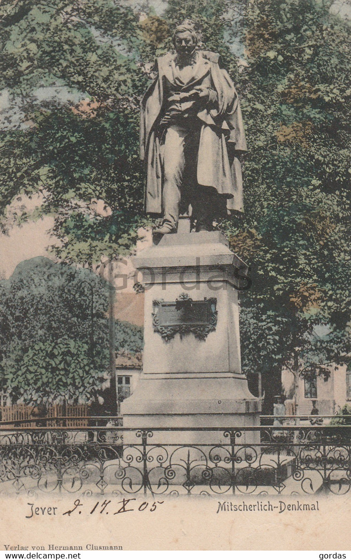 Germany - Jever - Mitscherlich Denkmal - Damaged - Jever