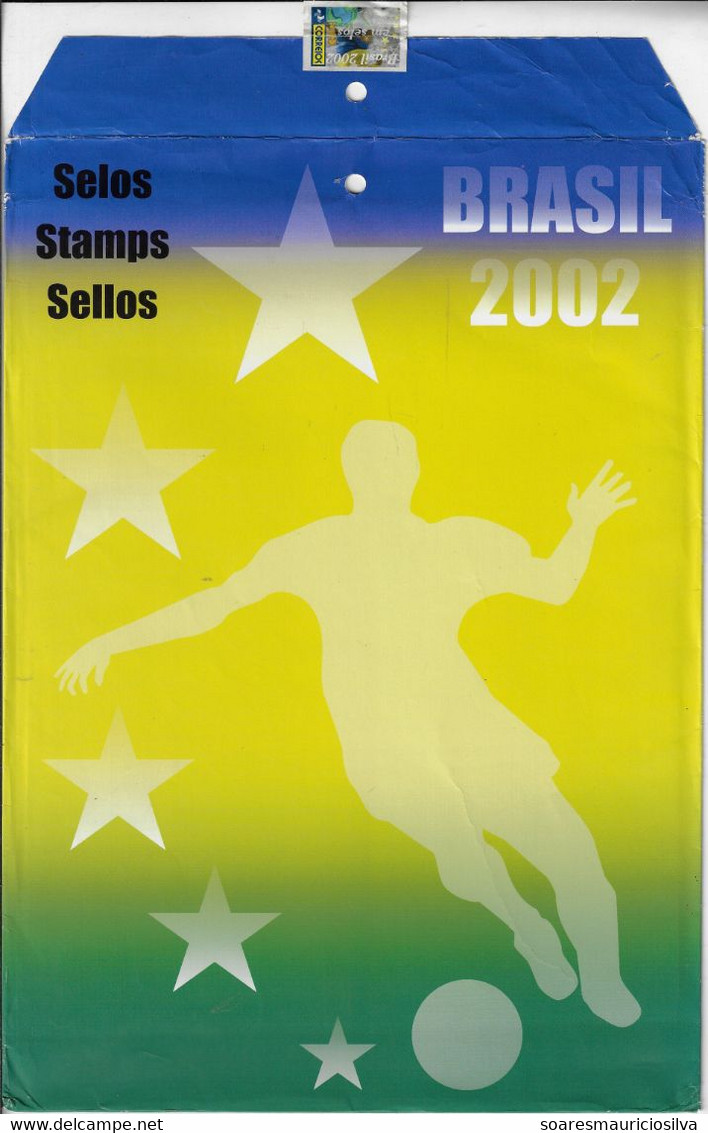 Brazil 2002 Complete Year 47 Commemorative Stamps  + 6 Souvenir Sheets + 10 Definitive Issues Some Yellowish Spots - Années Complètes