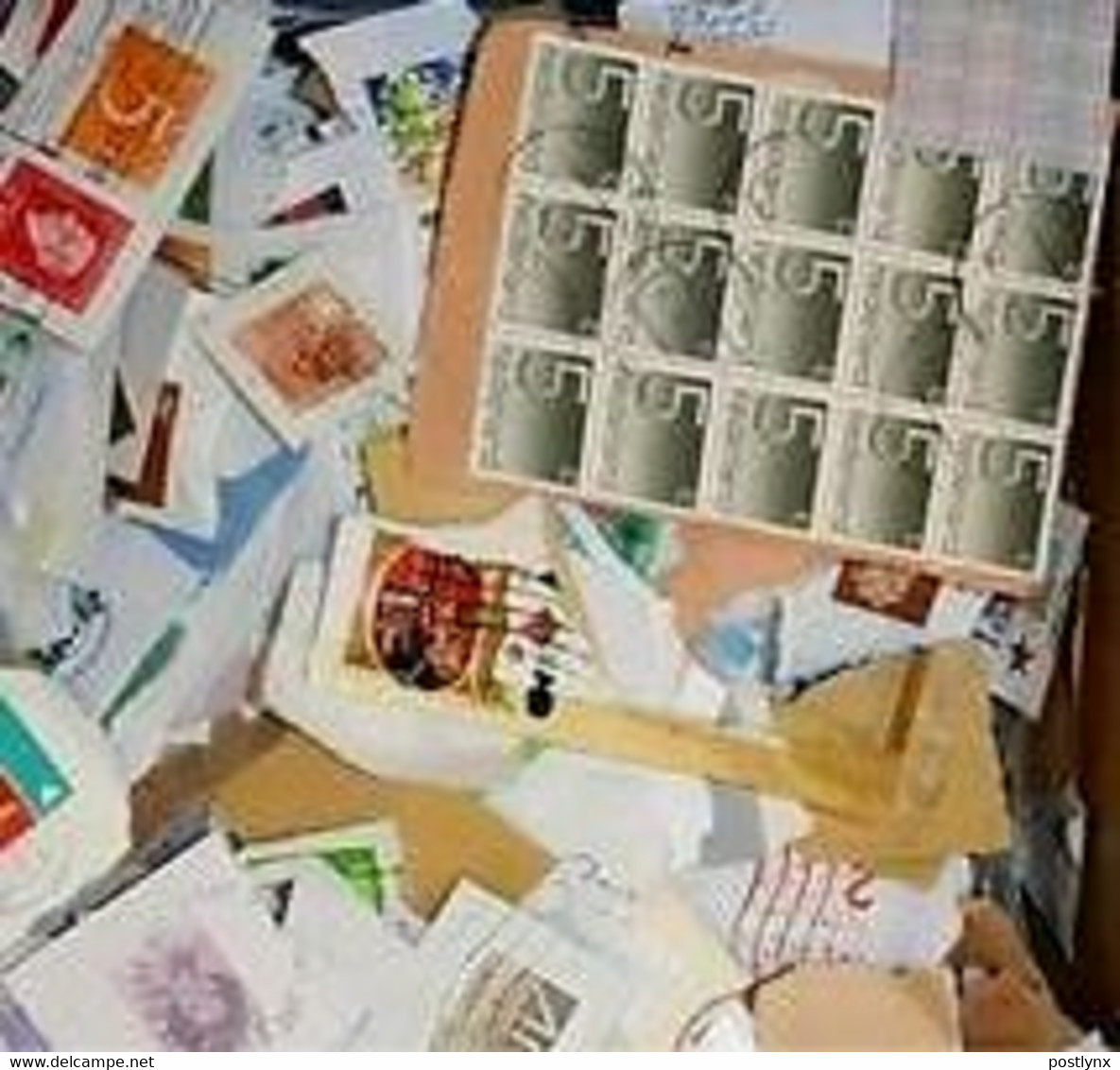 Netherlands KILOWARE DjungelBag 25K (55LB) Stamp Mixture - Collections, Lots & Series