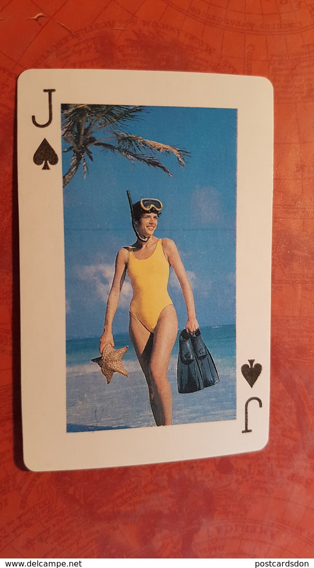 Old Vintage Porn Playing Cards - Playing Cards (classic) - 1990s - OLD Russian PLAYING CARDS - nude - erotic  - sexy girl - diving - -diver