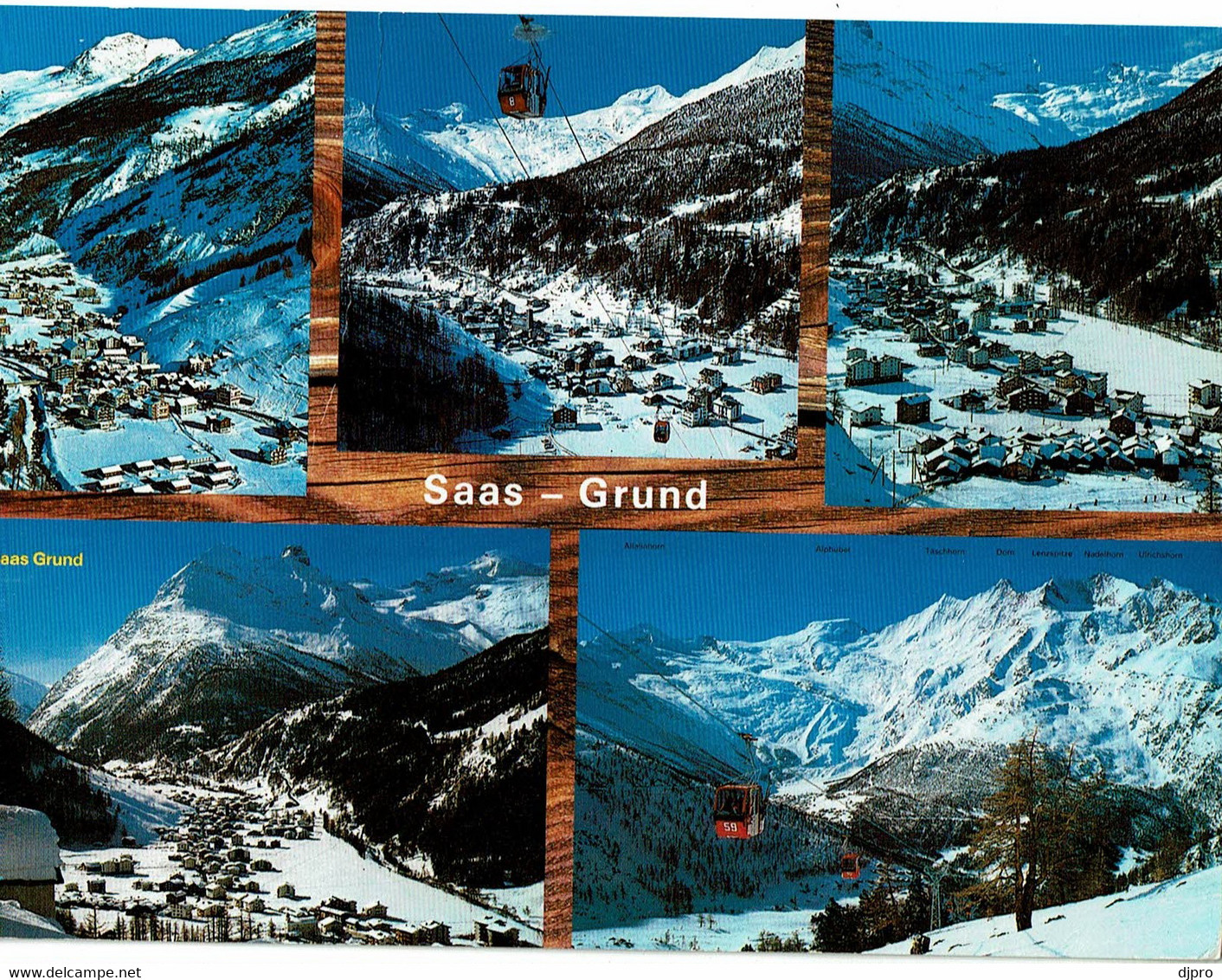 47836 Saas-Grund 1559m.Wallis - Saas Im Prättigau