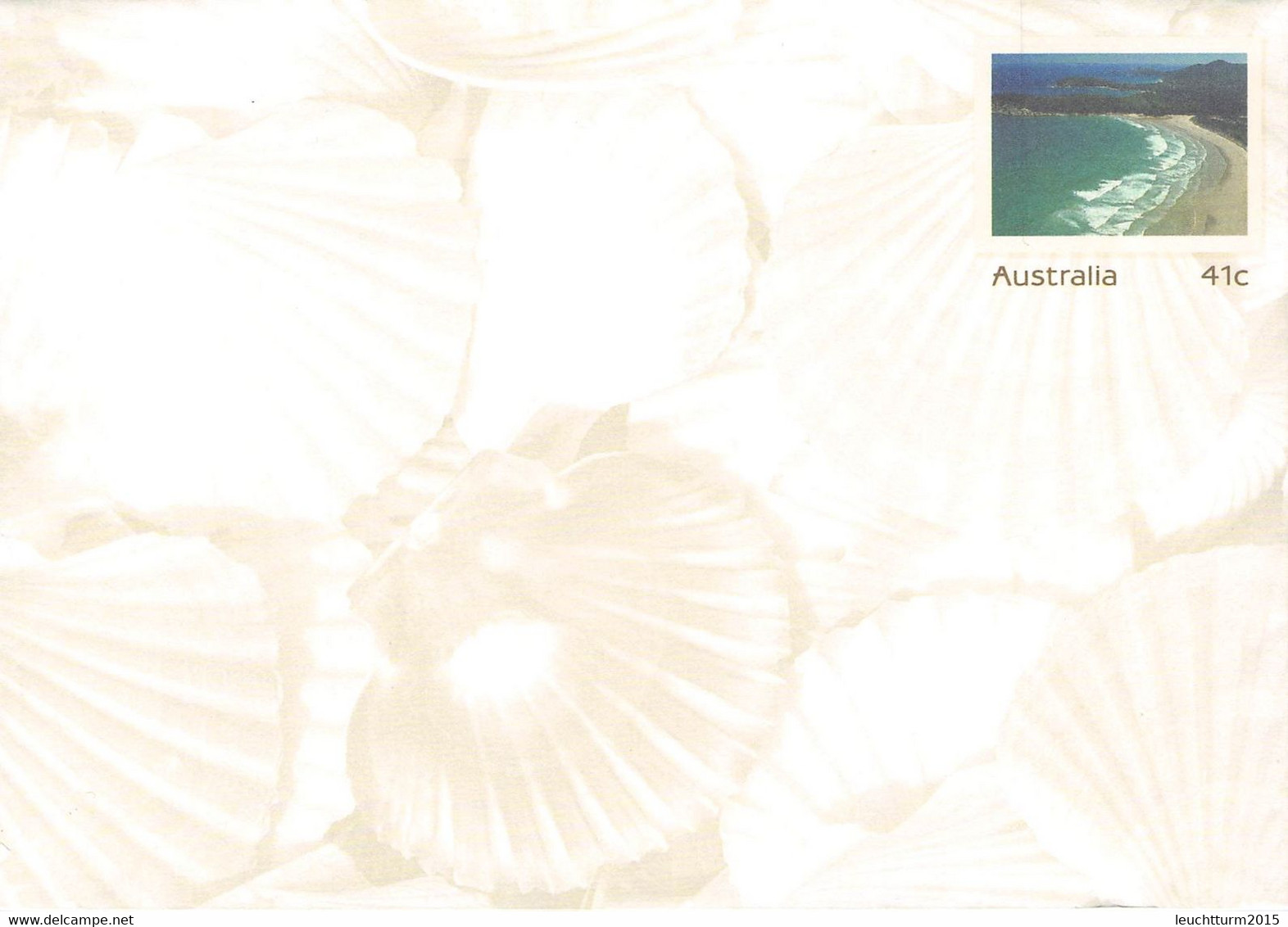 AUSTRALIA - 5 Stationary ENVELOPES 41c Unc /QC35 - Postal Stationery