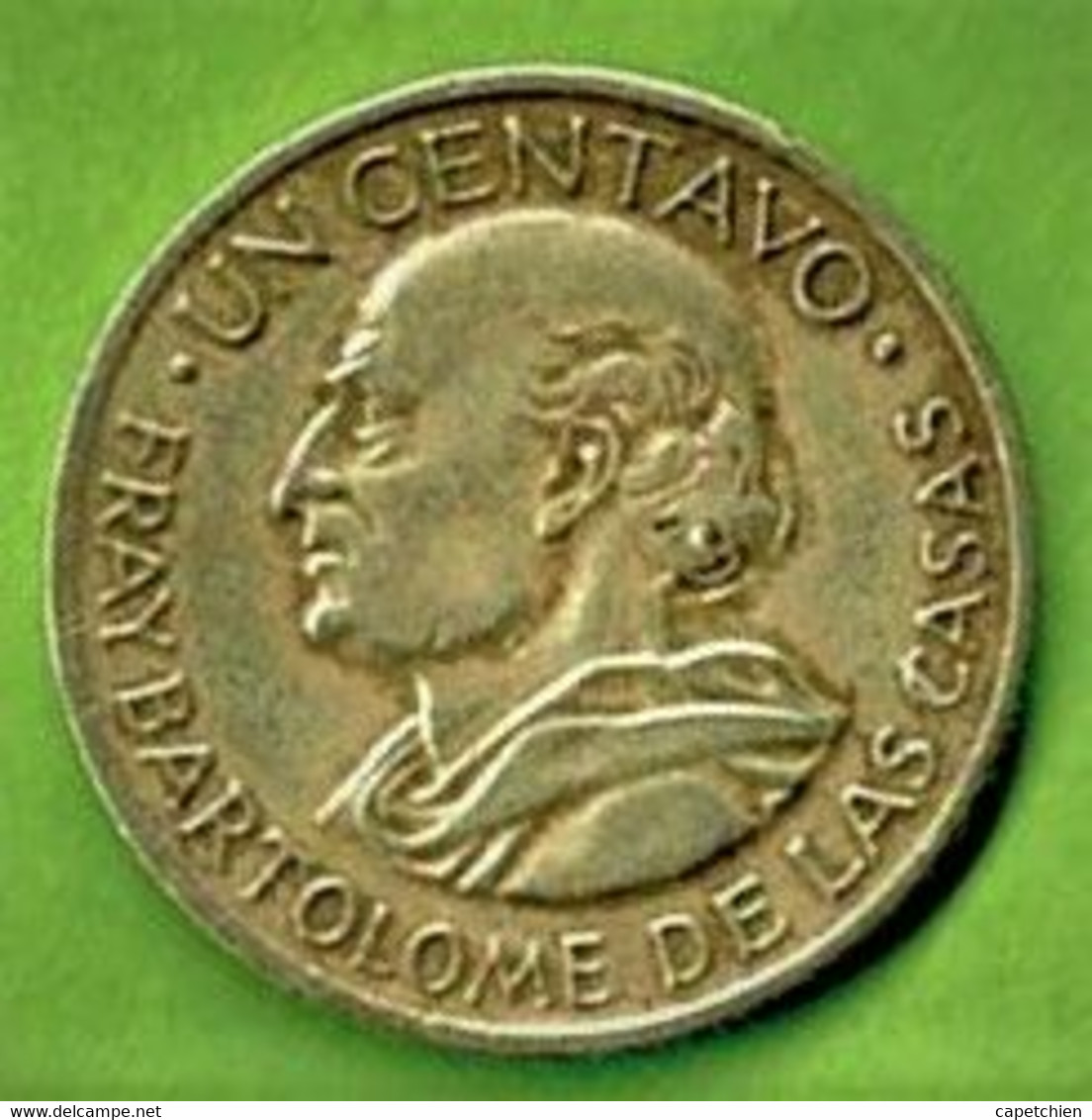 GUATEMALA / UN CENTAVO / FRAY BARTOLOME DE LAS CASAS / 1970 - Guatemala