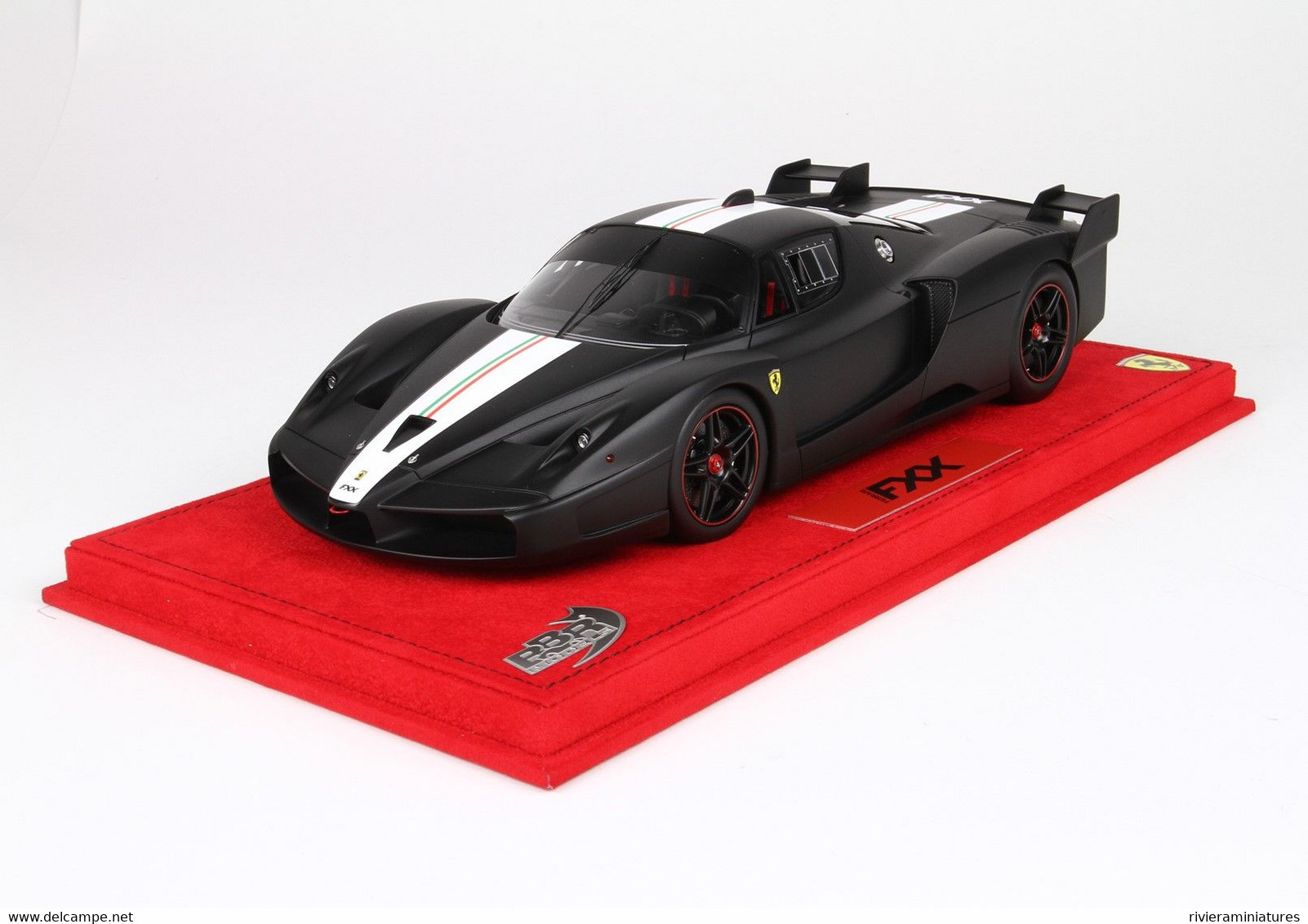 BBR - FERRARI FXX - Matt Black - BBR FXX06A - 1/18 - Autres & Non Classés