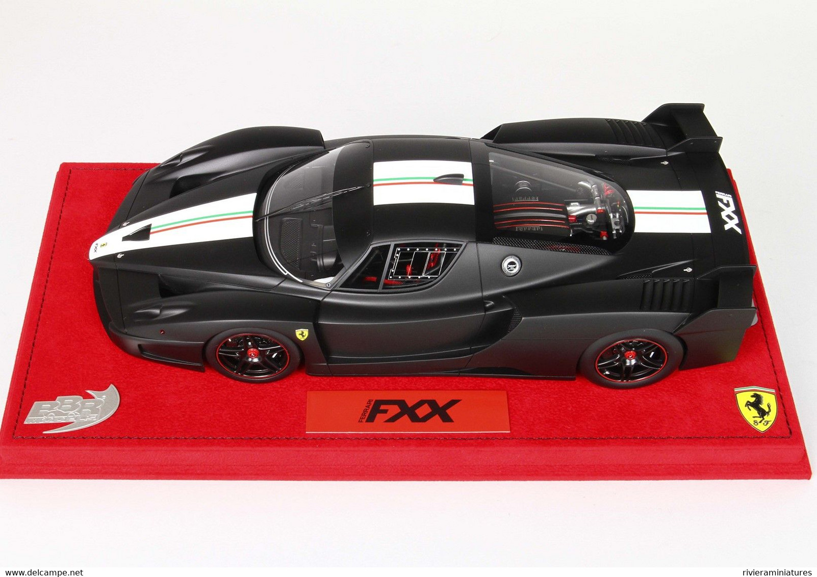 BBR - FERRARI FXX - Matt Black - BBR FXX06A - 1/18 - Autres & Non Classés