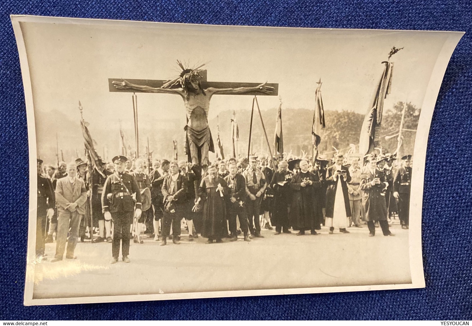 1933 WIEN KATHOLIKENTAG SCHÖNBRUNN Presse-Foto (Österreich Photo C.p Religion AK - Schönbrunn Palace