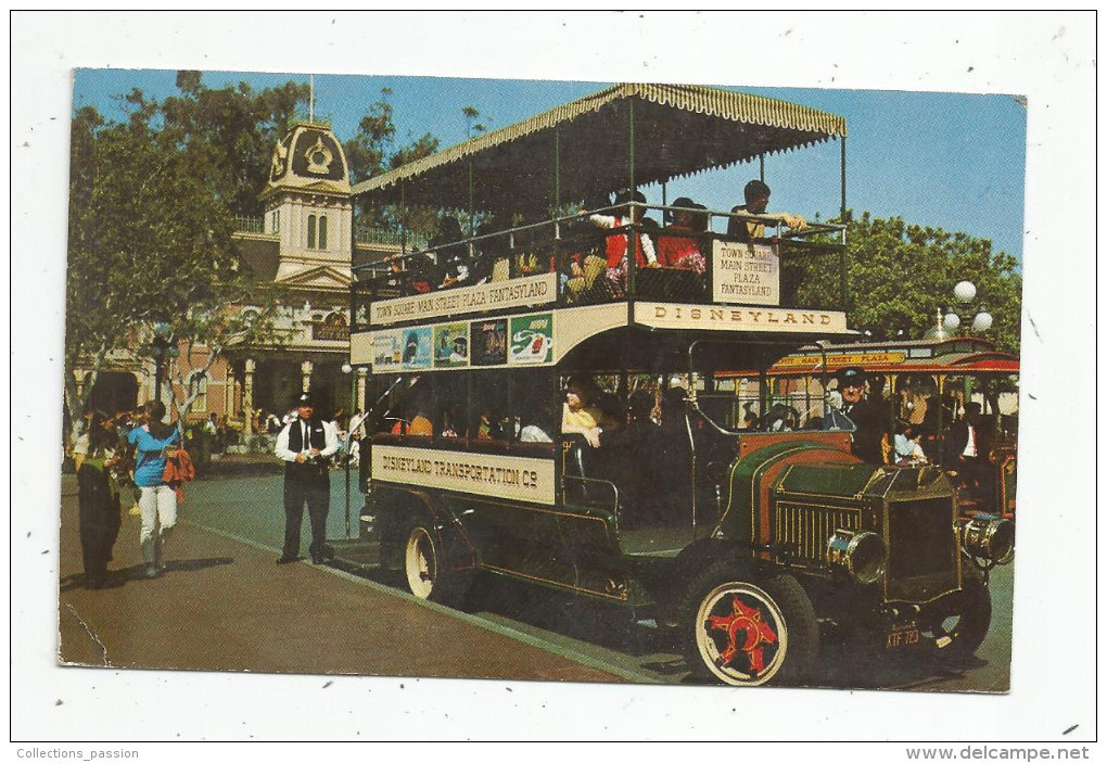 G-I-E , Cp , Automobiles , Bus & Autocars , DISNEYLAND OMNIBUS , Voyagée - Bus & Autocars