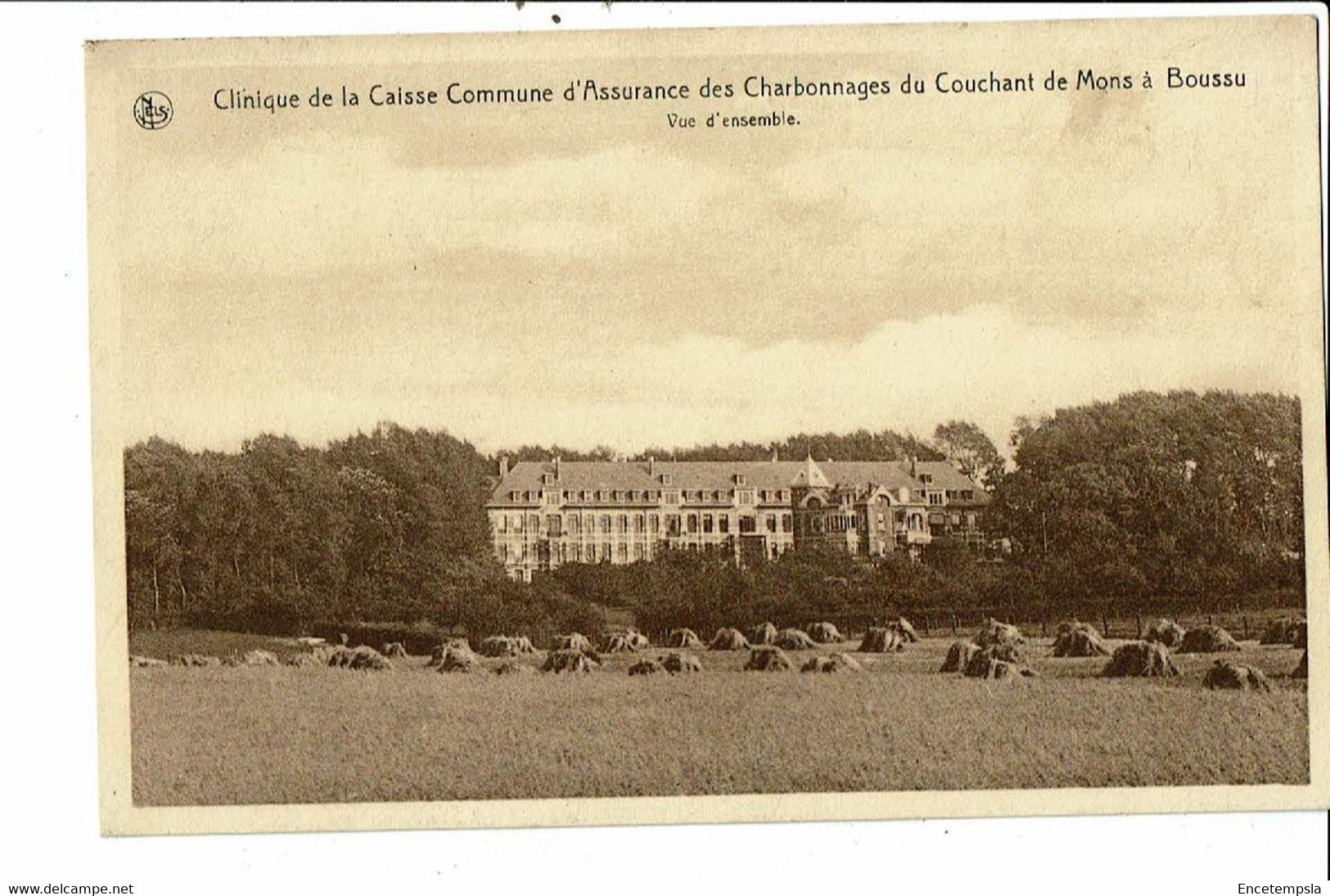 CPA-Carte Postale-Belgique-Boussu Caisse Commune D'assurance Des Charbonnages Du Couchant  -VM28391 - Boussu