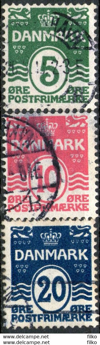 Denmark,1912, Mi#63/65,used,as Scan - Other & Unclassified