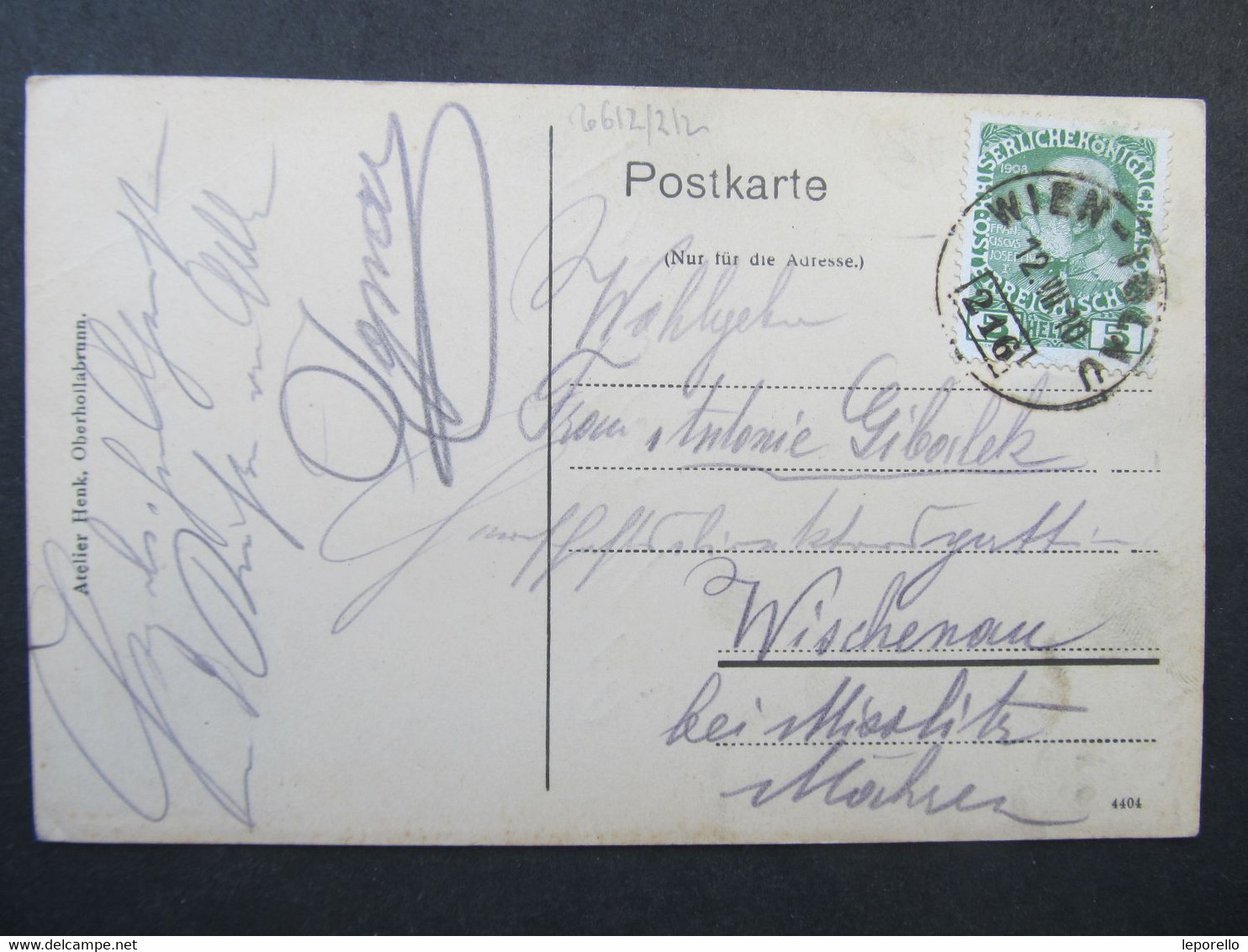 AK WULLERSDORF Hetzmannsdorf B. Hollabrunn Bahnhof 1910 Bahnpost  /////   D*48848 - Hollabrunn