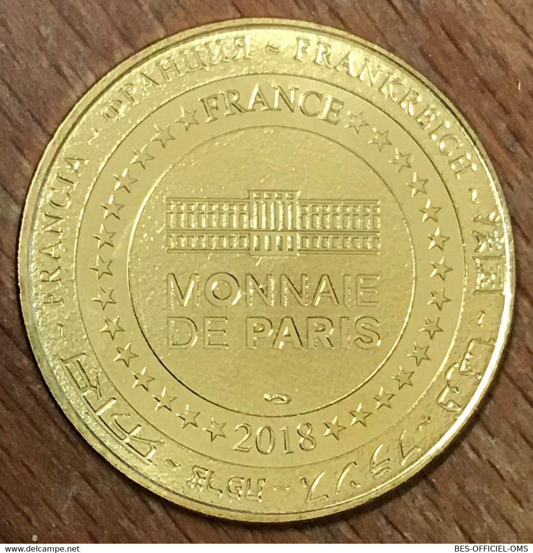 75007 PARIS ARC DE TRIOMPHE TOUR EIFFEL NOTRE-DAME 2018 MÉDAILLE MONNAIE DE PARIS JETON TOURISTIQUE MEDALS COINS TOKENS - 2018