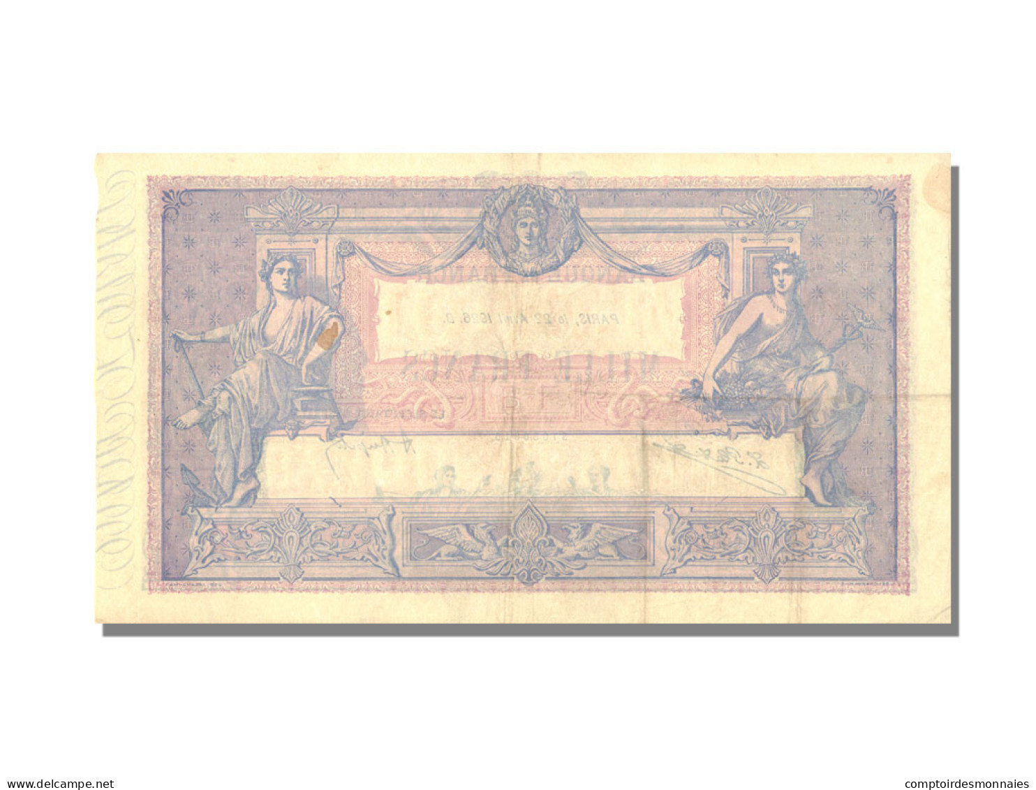 Billet, France, 1000 Francs, 1 000 F 1889-1926 ''Bleu Et Rose'', 1926 - 1 000 F 1889-1926 ''Bleu Et Rose''