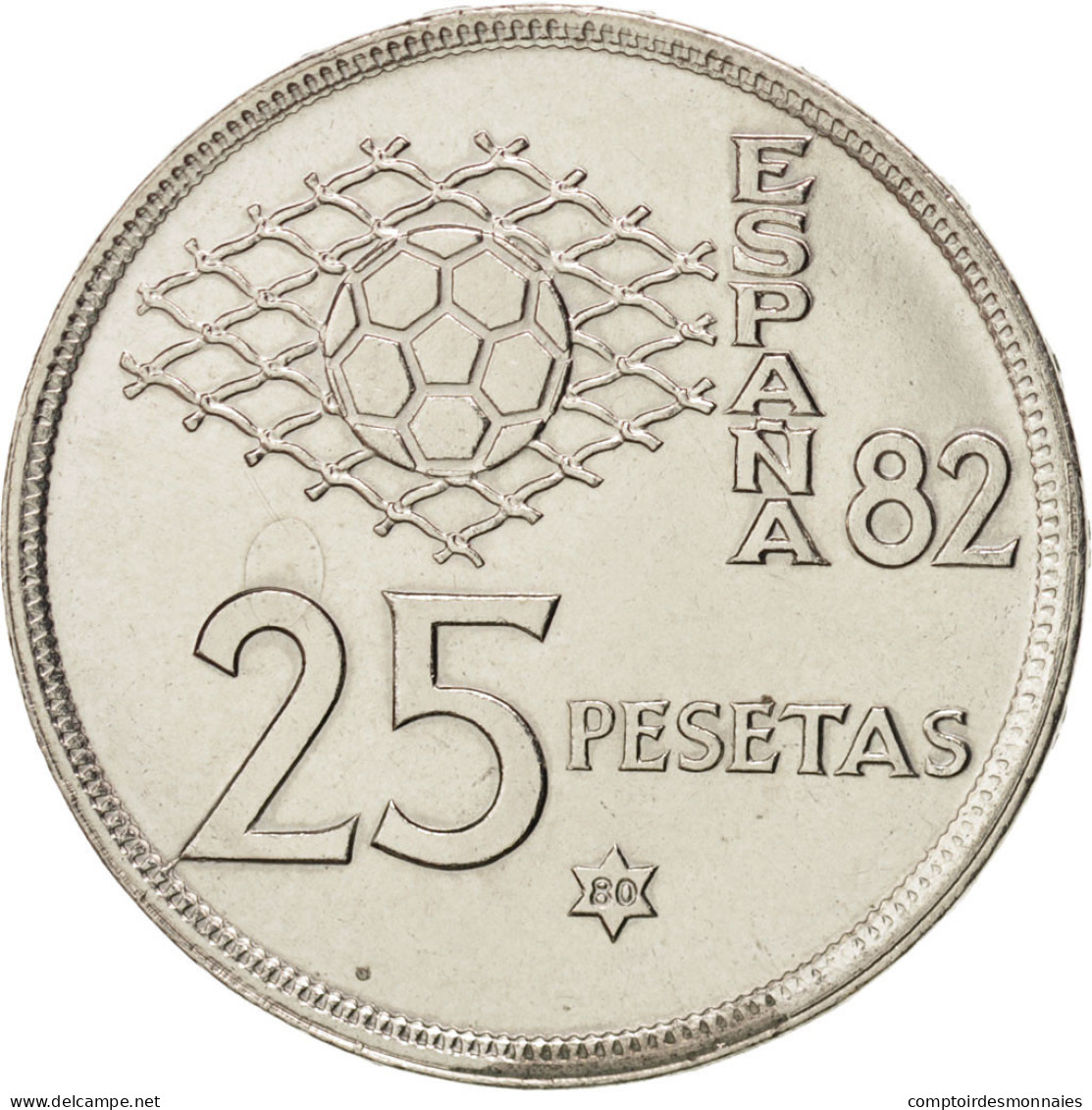 Monnaie, Espagne, Juan Carlos I, 25 Pesetas, 1980, SPL+, Copper-nickel, KM:824 - 25 Peseta