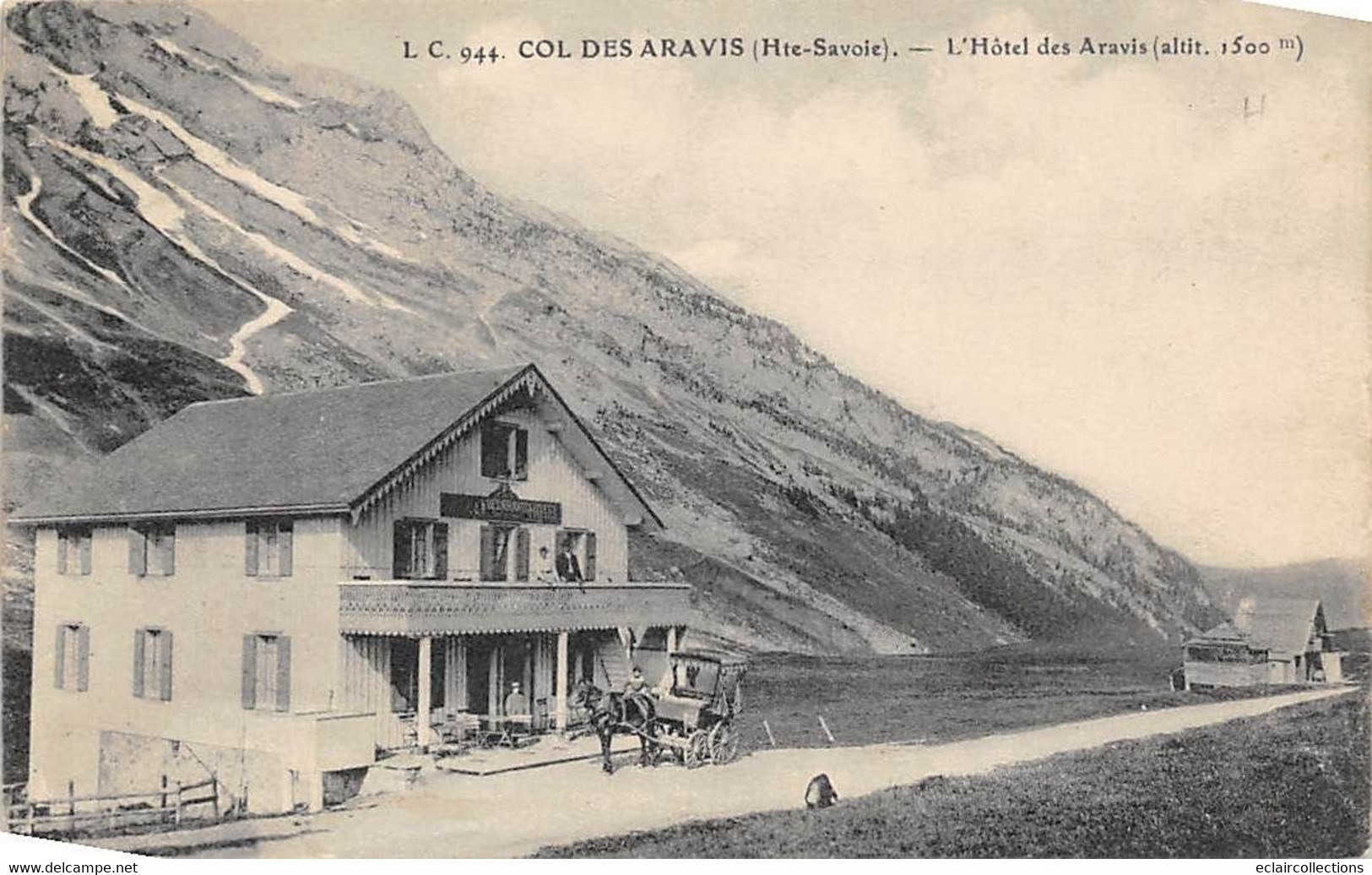 Col Des Aravis        74           Hôtel Des Aravis     L. C. 944      (voir Scan) - Otros & Sin Clasificación