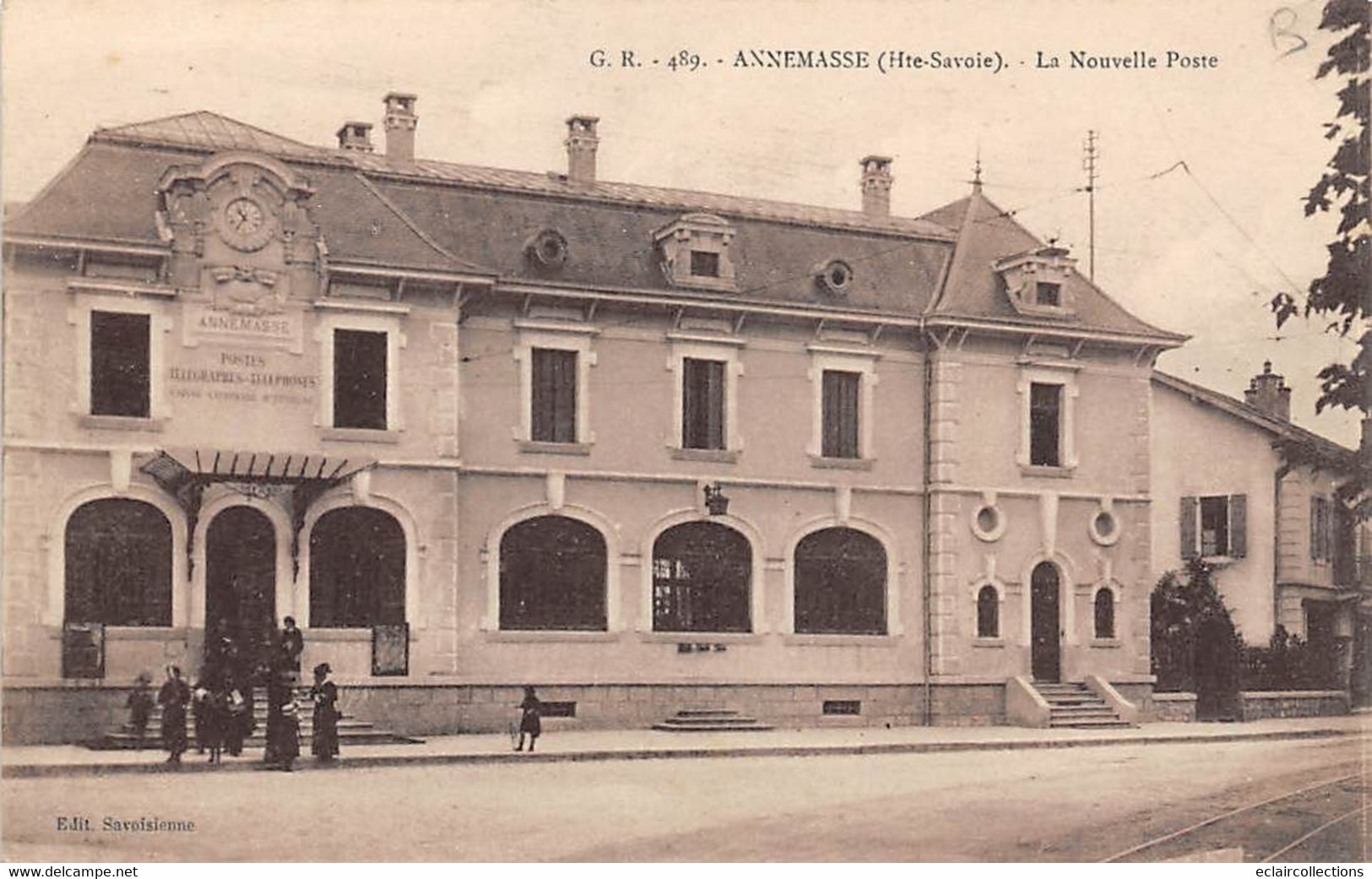 Annemasse            74         La Nouvelle Poste     G.R 489            (voir Scan) - Annemasse