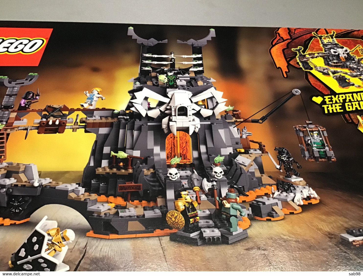 Lego Ninjago Lego 71722 game expérience Donjon Board Le donjon du sorcier