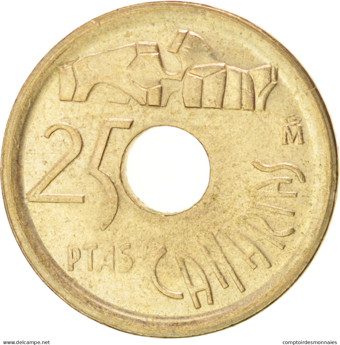 Monnaie, Espagne, Juan Carlos I, 25 Pesetas, 1994, SUP, Aluminum-Bronze, KM:933 - 25 Peseta