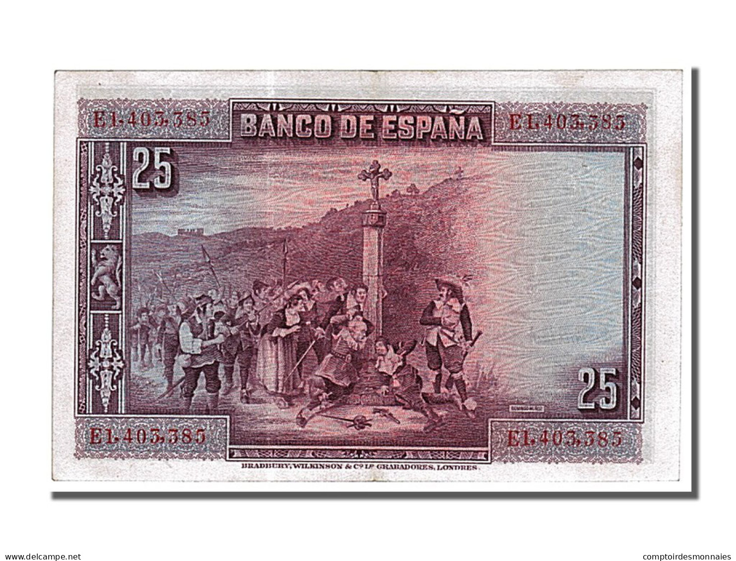 Billet, Espagne, 25 Pesetas, 1928, 1928-08-15, SUP+ - 1-2-5-25 Pesetas