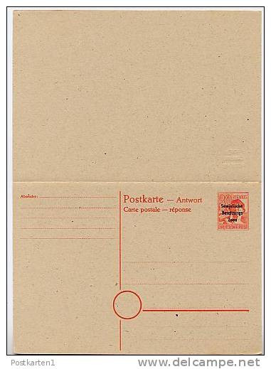 SBZ P33 Postkarte Mit Antwort  1948  Kat. 18,00 € - Postal  Stationery