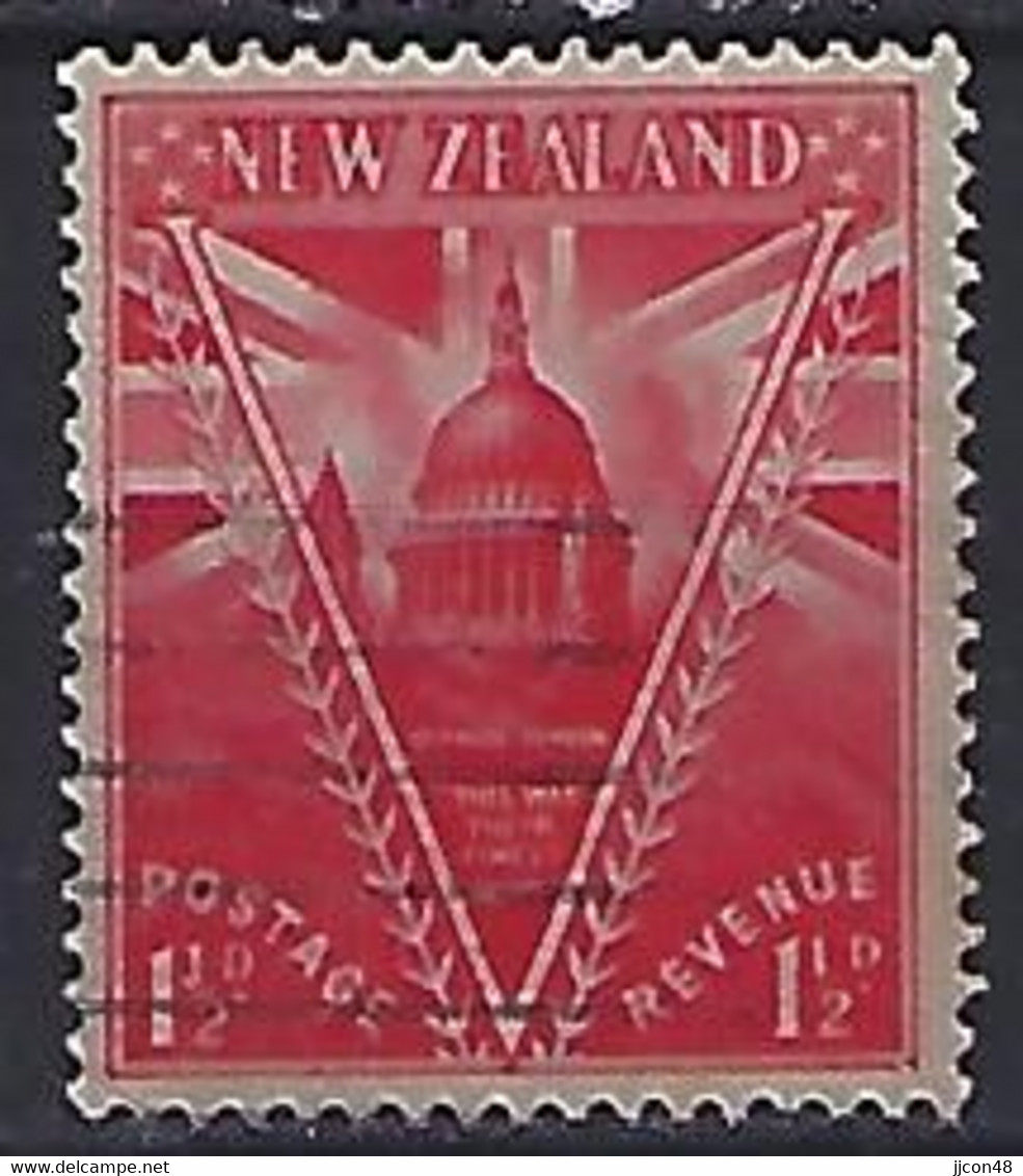 New Zealand 1946  Peace  1.1/2d  (o) SG.669 - Gebraucht