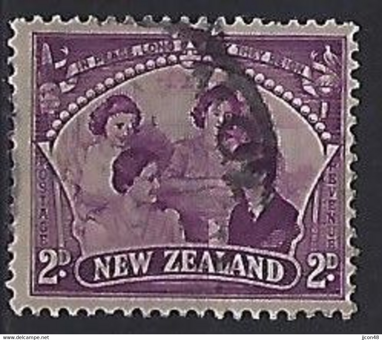 New Zealand 1946  Peace  2d  (o) SG.670 - Used Stamps