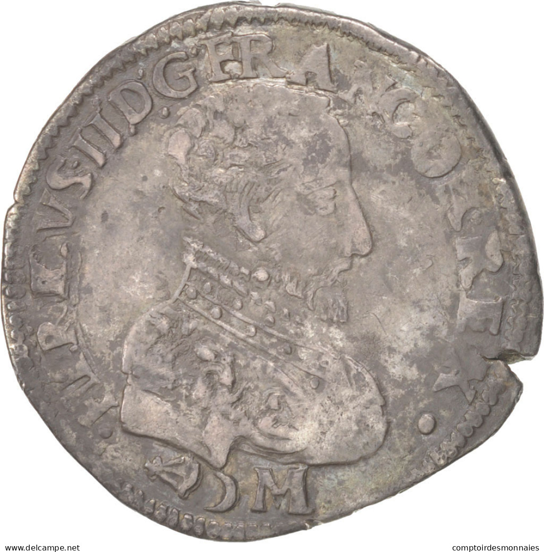 Monnaie, France, Teston, 1559, Bordeaux, TTB, Argent, Sombart:4566 - 1559-1560 François II