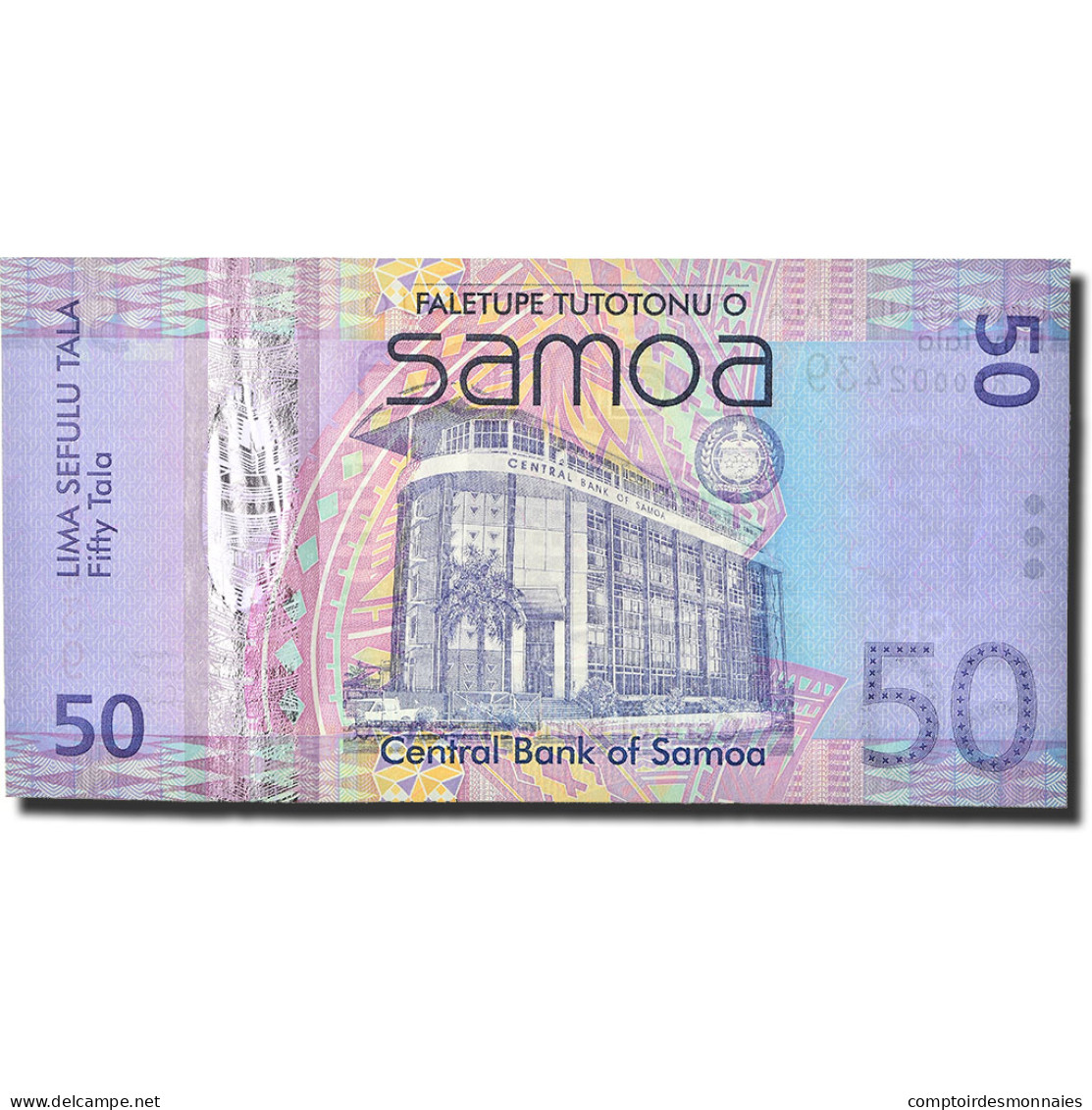 Billet, Samoa Occidentales, 50 Tala, 2008, KM:41a, NEUF - Samoa