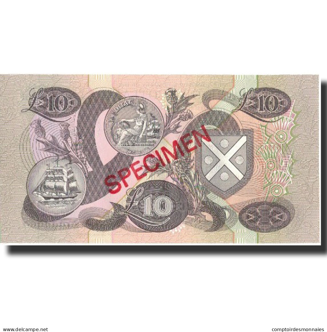 Billet, Scotland, 10 Pounds, 1992, 1992-05-07, Specimen, KM:1175, NEUF - Fictifs & Specimens