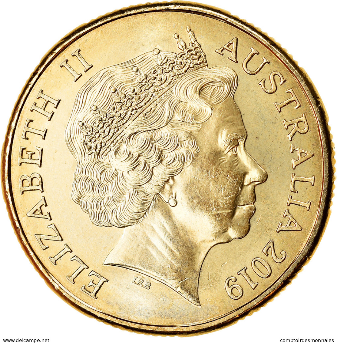 Monnaie, Australie, Dollar, 2019, Chasse Aux Pièces  -  Lettre U, FDC - Dollar