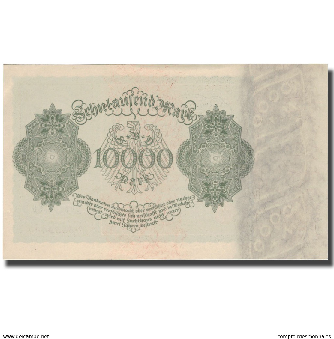 Billet, Allemagne, 10,000 Mark, 1922, KM:70, SUP - 10.000 Mark