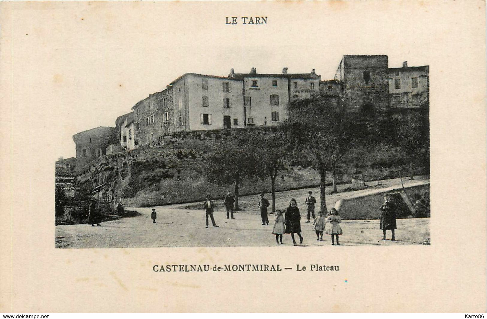 Castelnau De Montmirail * Le Plateau * Place * Villageois - Castelnau De Montmirail