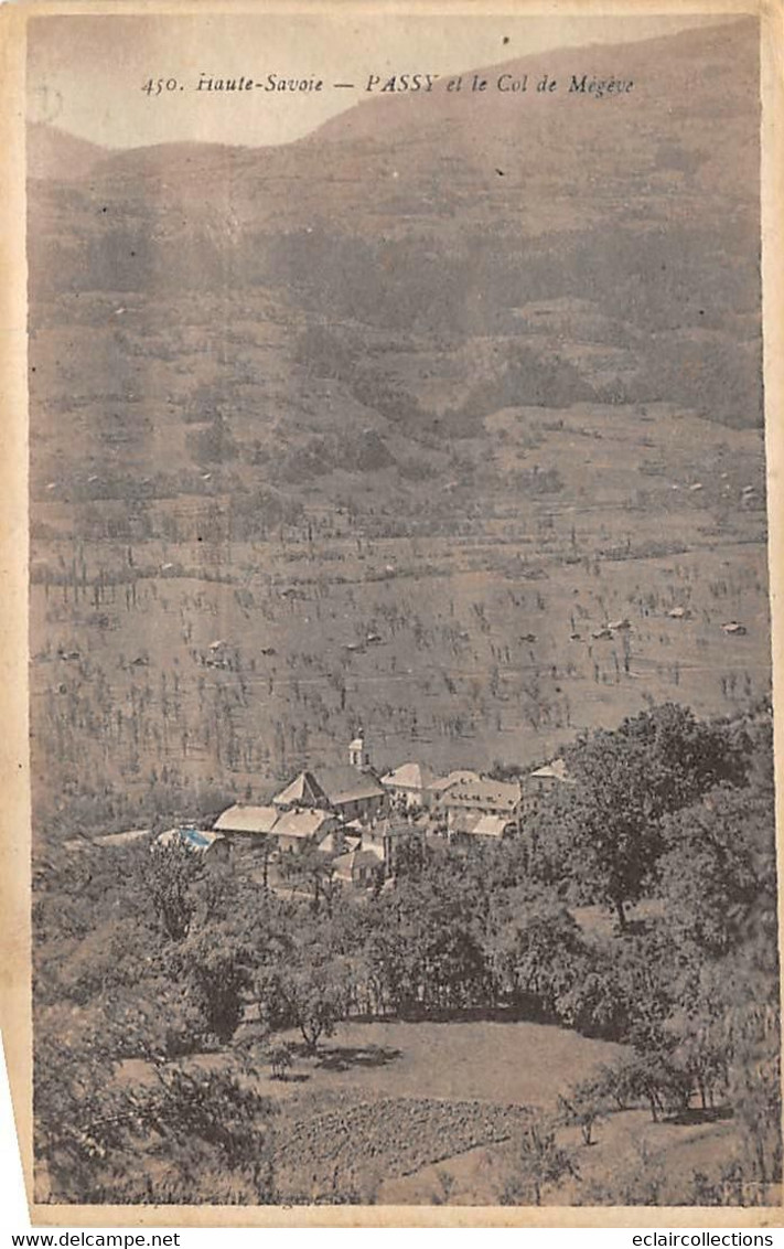 Passy        74       Col De Megève        (voir Scan) - Passy