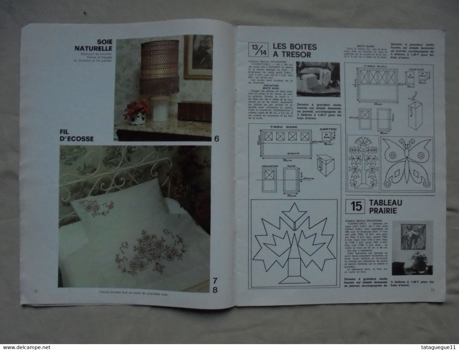 Ancien - Revue Votre Magazine Tricot Hors Série 54 Travaux De Décoration 1980 - Huis & Decoratie