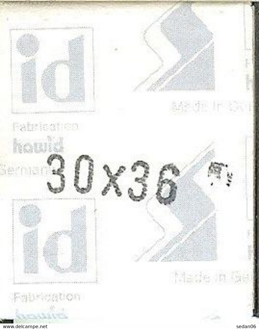 I.D. - Pochettes 30x36 Fond Noir (double Soudure) - Postzegelhoes