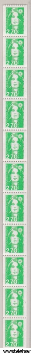 FRANCE - Roulette  2.70 Marianne Du Bicentenaire  , Vert  N° 175 Et 180 - Roulettes