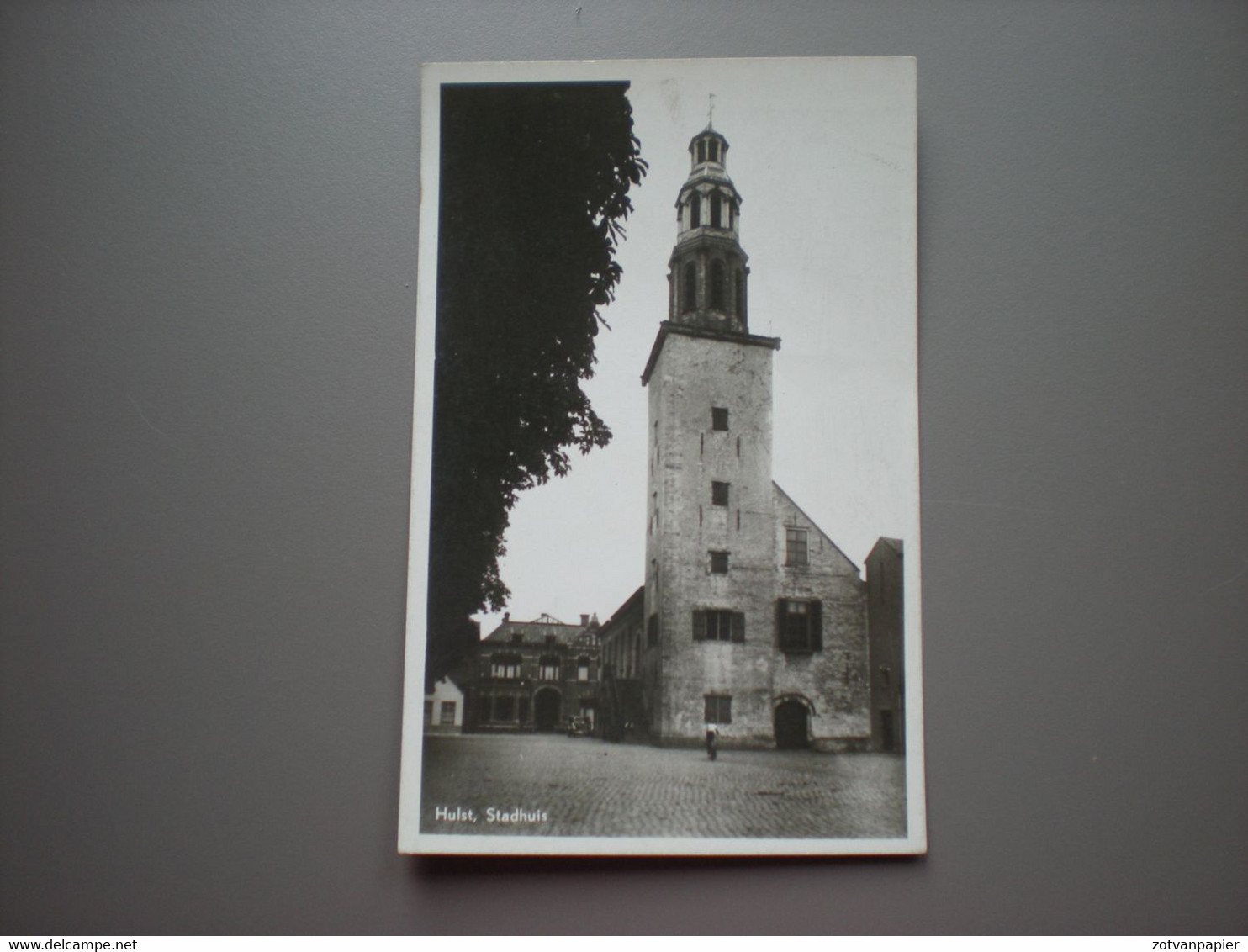 HULST - STADHUIS - FOTOKAART E. J. M. WENTZLER - Hulst