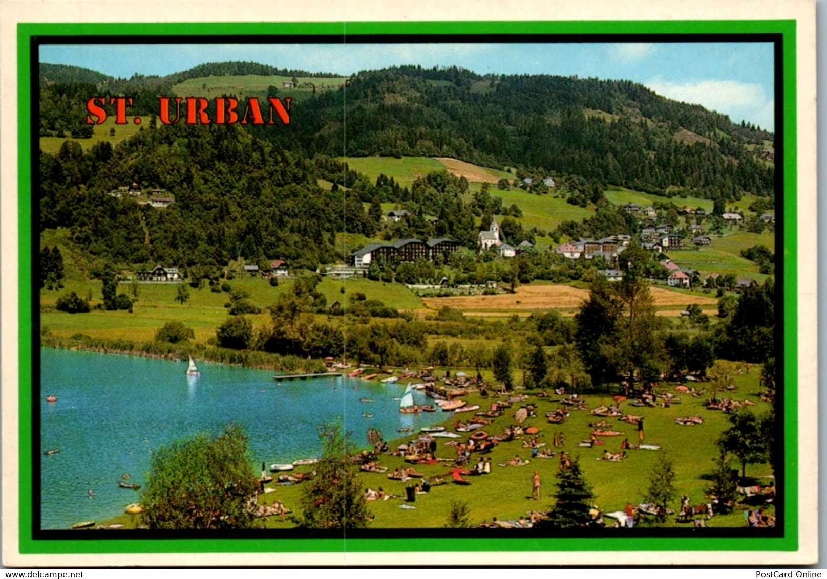 7435 - Kärnten - Feldkirchen , St. Urban Am Urbansee , Badesee  - Nicht Gelaufen - Feldkirchen In Kärnten