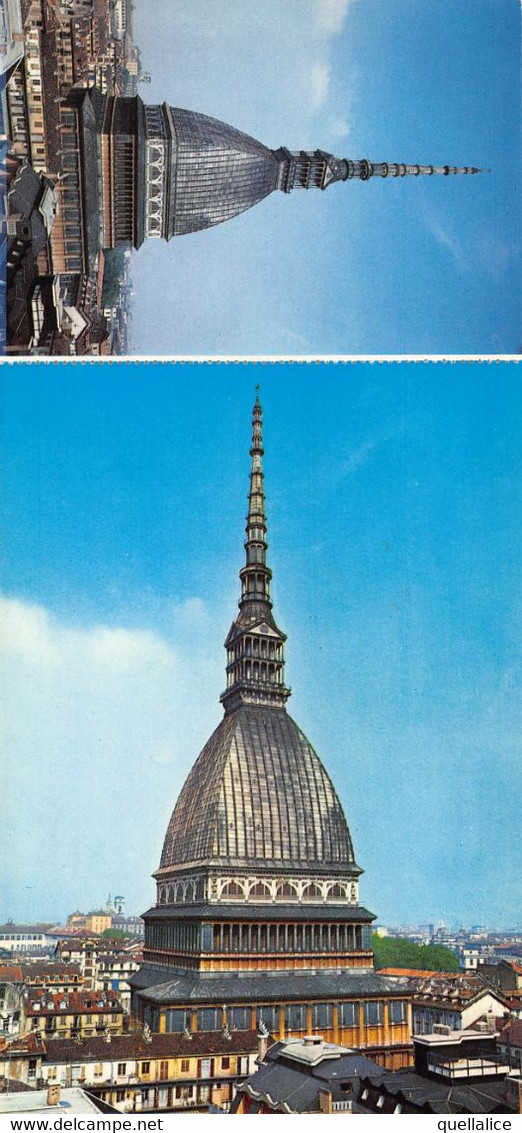 02440 "TORINO - MOLE ANTONELLIANA - 61° ADUN. NAZ.LE ALPINI 14/15 MAGGIO 1988" CART DOPPIA NON SPED - Mole Antonelliana